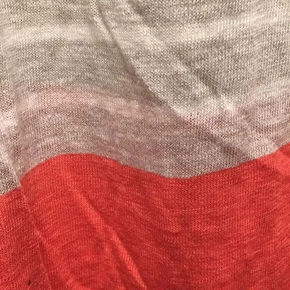 Pink, gray and white Striped Sweater - Picture 2 of 2